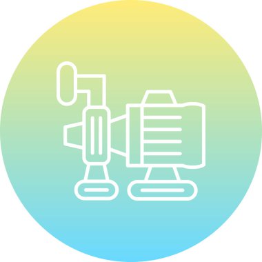 Su Motoru Yüksek Çözünürlüklü Sanat Sembolü