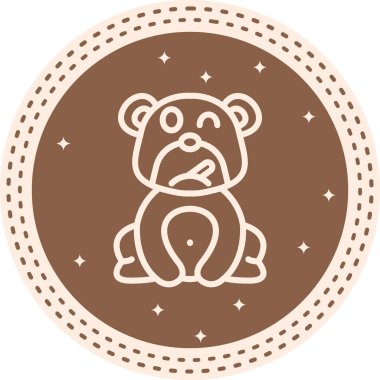 Ayı Termometresi Gelişmiş İşlevsel Web Arayüzü Sembolü