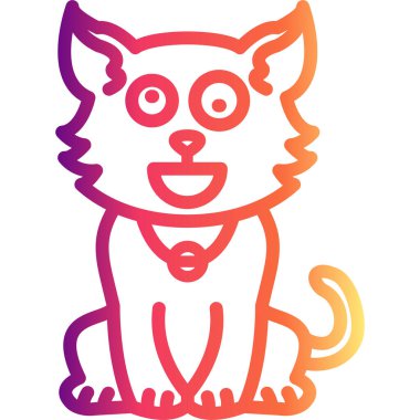 Çılgın Kedi Yaratıcı Yüksek Çözünürlüklü Grafik Elementi