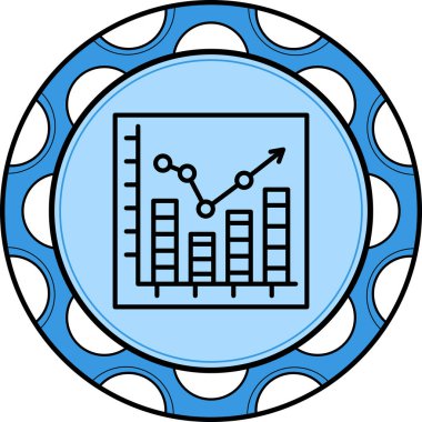 Gelişim Çizelgesi Zarif Profesyonel Düz Grafik Sembolü