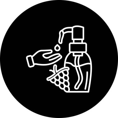 Üzüm Tohumu Yaratıcı Minimum Vektör Sanatı Özelliği