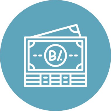 Panama Notları Modaya uygun Temiz Ürün Tasarımı Nesnesi