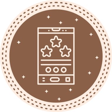 Yıldız Derecelendirme Belirsiz Asgari Markalaşma Vektör Varlığı