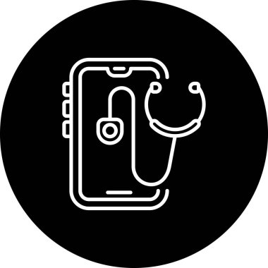 Teletıp Profesyonel Asgari Yaratıcı Grafik Nesnesi