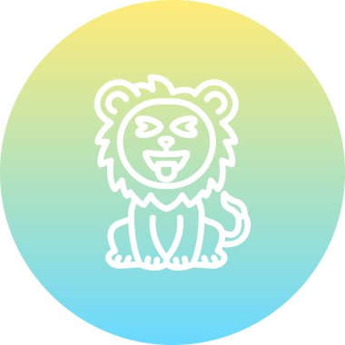 Aslan Dili Premium Temiz Sayısal Sanat Düzeni