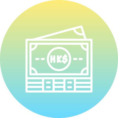 Hong Kong Notları Yüksek Kaliteli Modern Vektör Elementi