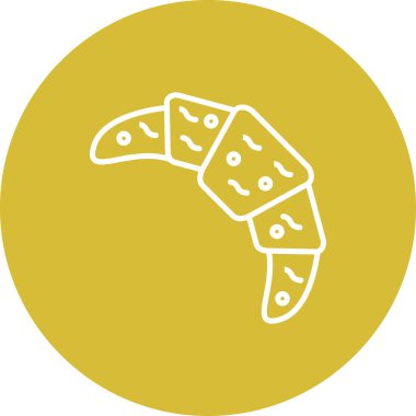 Croissant Stylish Flat User Interface Feature