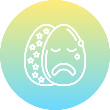 Sıcak Paskalya Terli Yumurtası Profesyonel Temiz Kullanıcı Arayüzü Elementi