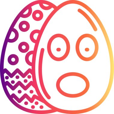 Paskalya Şaşkınlığı Yumurta Parlak Modern Yaratıcı Sanat Düzeni