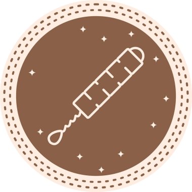 Tel Fırçası Yaratıcı Minimum Vektör Sanatı Özelliği