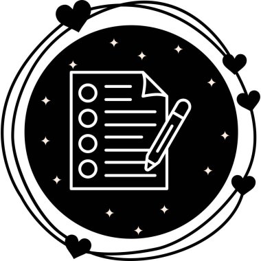 Ev ödevi Premium Dijital Tasarım Sembolü