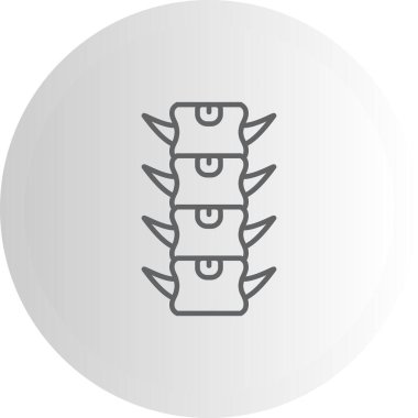 Spinal Füzyon Eşsiz Soyut Markalaştırma Grafik ŞekliName