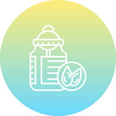 Badem Yağı Dengeli Özel Düz Vektör Düzeni