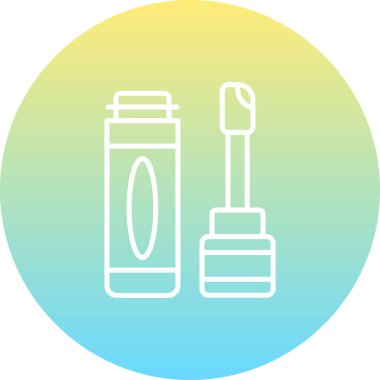 Lip Tint Modern Soyut Yaratıcı Tasarım Varlığı