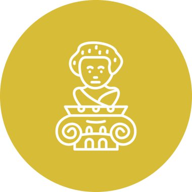 Heykel Ayrı Temiz Damgalama Grafik ŞekliName