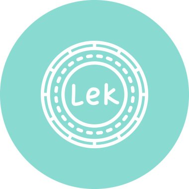 Arnavutluk Madeni Para Belirsiz Asgari Markalaştırma Vektör Varlığı