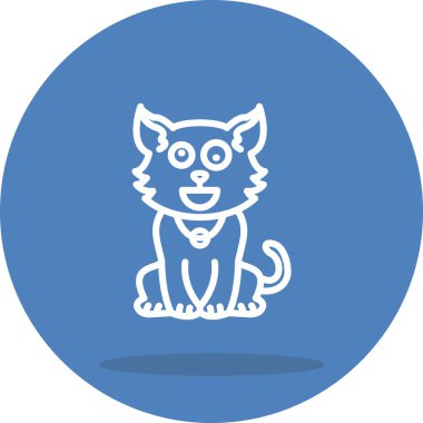 Çılgın Kedi Farklı Profesyonel Yaratıcı Grafik Elementi