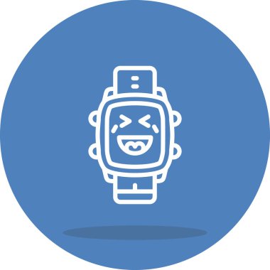 Gülüşmeler Aracı Eşsiz Soyut Damgalama Grafik Şeklini İzle