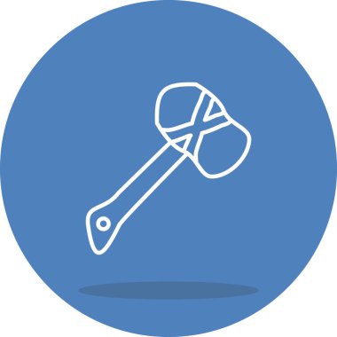 Eski Taş Çekiç Stili İşlevsel Web Arayüzü Elementi