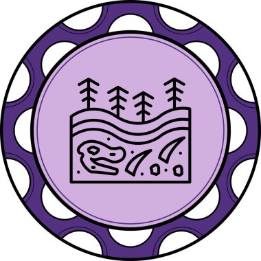 Fosiller Yeraltı Yenilikçi Minimum Ürün Tasarımı Düzeni