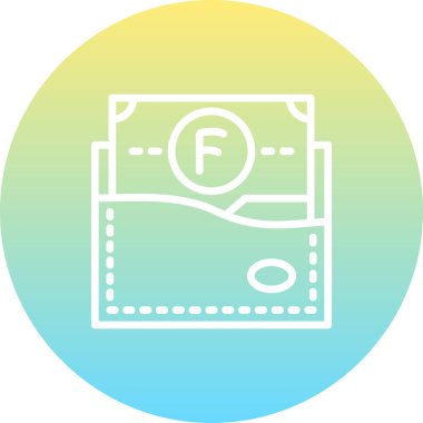 Belçika Frangı Premium Modern Dijital Sanat Özelliği