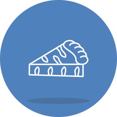 Kek Parçası Profesyonel Asgari Yaratıcı Grafik Nesnesi