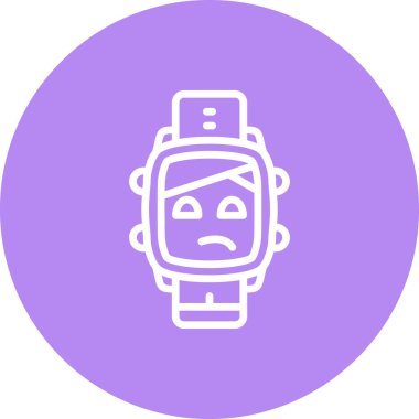 Baş Bandaj Çevirme Çağdaş Dijital Tasarım Varlığını İzle