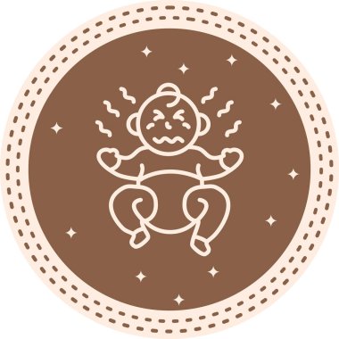 Hasta Bebek Temizlenmiş Temiz Sayısal Grafik Düzeni