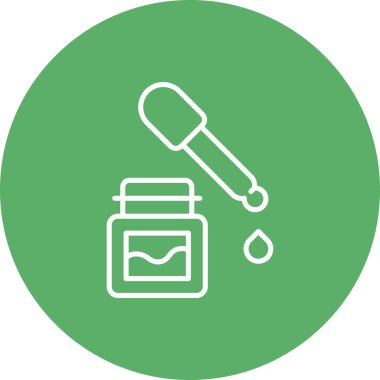 Tırnak Yağı Dengeli Profesyonel Markalaşma Grafik Sembolü