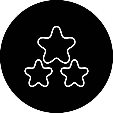 3 Yıldız Gözden Geçirme Biçimli Düz Kullanıcı Arayüzü Özelliği