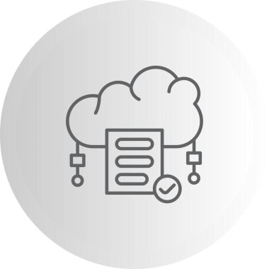 Bulut Uyumu Yüksek Kalite Denetim Modern Vektör Elementi