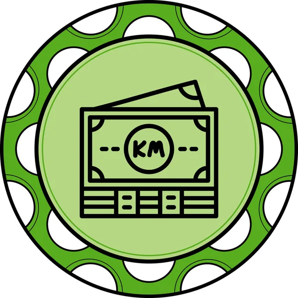 Bosna-Hersek Premium Minimum Düz Vektör İllüstrasyonuna Göre