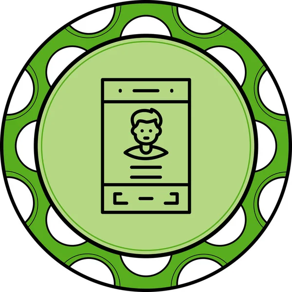 Mobil Profil Profesyonel Temizlik Arayüzü Grafik Özelliği