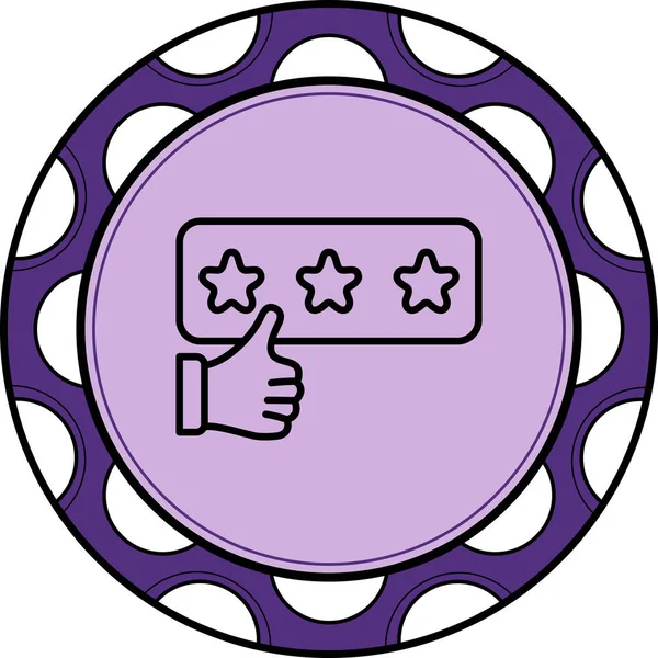 Yıldız Gözden Geçirme Gelişmiş Yaratıcı Arayüz Grafik ŞekliName