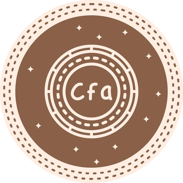 Kamerun Para Yüksek Kaliteli Özel Vektör Tasarımı