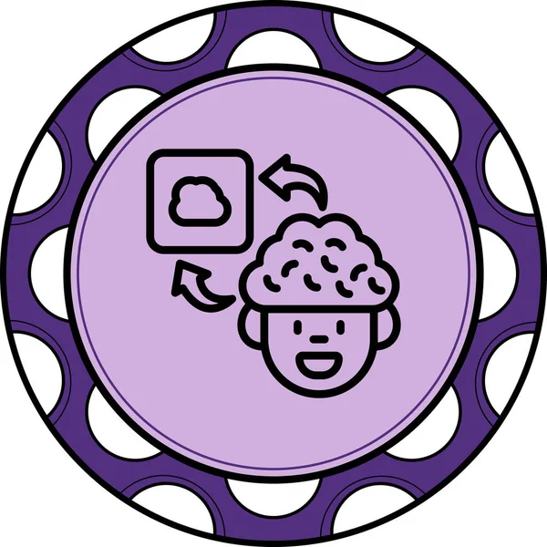 Beyin Bulutu Temiz Profesyonel Düz Tasarım Özelliği