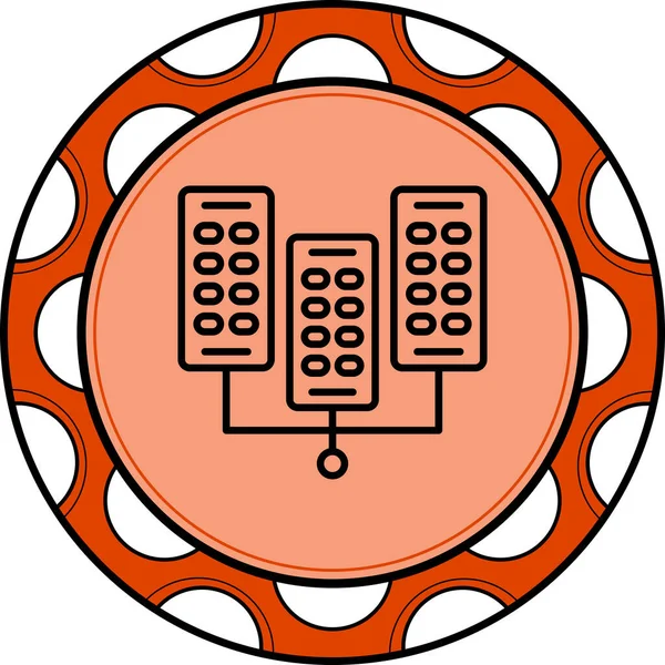 Bulut Yedekleme Yüksek Çözünürlüklü Düz Tasarım Sembolü