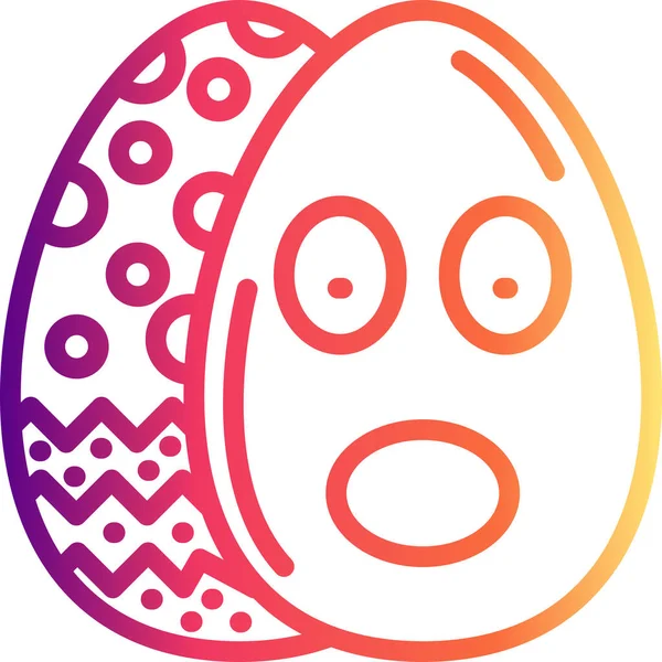 Paskalya Şaşkınlığı Yumurta Parlak Modern Yaratıcı Sanat Düzeni