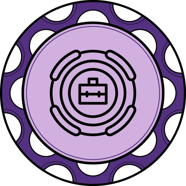 Çanta Dengeli Profesyonel Markalaşma Grafik Sembolü