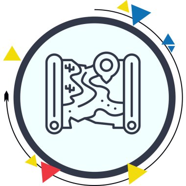 Define Haritası Konumu Yaratıcı Dinamik Web Tasarımı Nesnesi