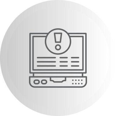 Bilgi Yüksek Çözünürlüklü Düz Tasarım Sembolü