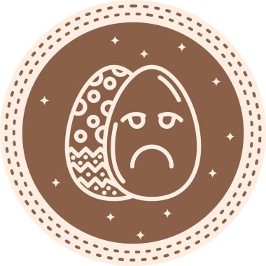 Paskalya Somurtması Yumurta Dinamik Modern Yaratıcı Vektör Varlığı