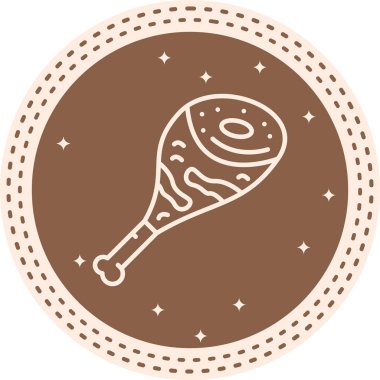 Bacak Parçası Zarif Dengelenmiş Düz Sanat Özelliği