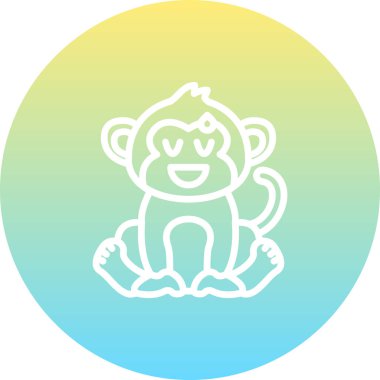 Maymun Rahatlatılmış Minimum Sofistike Markalaştırılmış Tasarım Varlığı