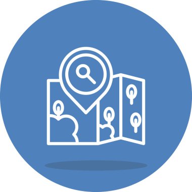 Konum Pin Yüksek Çözünürlüklü Minimum Vektör Tasarımı