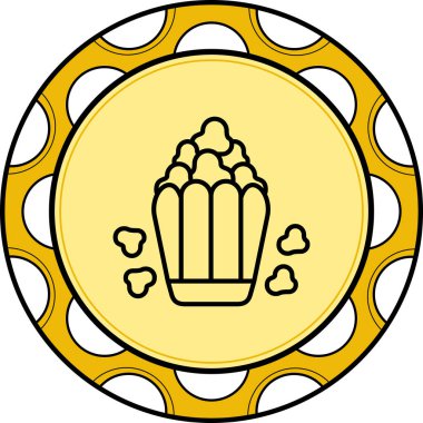 Patlamış mısır Minimum Entellektüel Marka Tasarım Varlığı