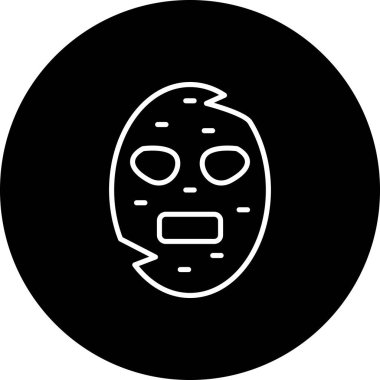 Sayfa Maskesi Zarif Dijital Tasarım Sembolü