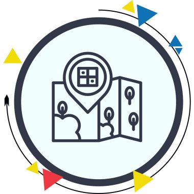 Konum Değiştirme Süslü Modern Yaratıcı Sanat Düzeni