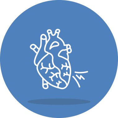 Kalp Saldırısı Yaratıcı Dinamik Web Tasarımı Nesnesi