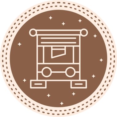 Simple graphic of toy train